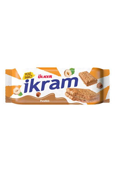 İkram Kremalı Bisküvi Fındıklı 84 G ( 1 Adet )