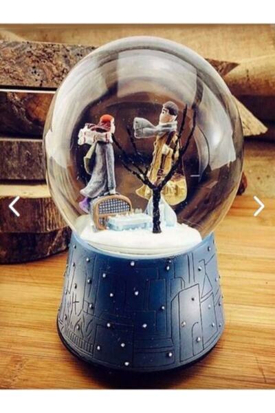 hediyeofisi Kış Masalı 6 Farklı Işık Ve 5 Farklı Müziği Ile Kar Küresi Sevgil...