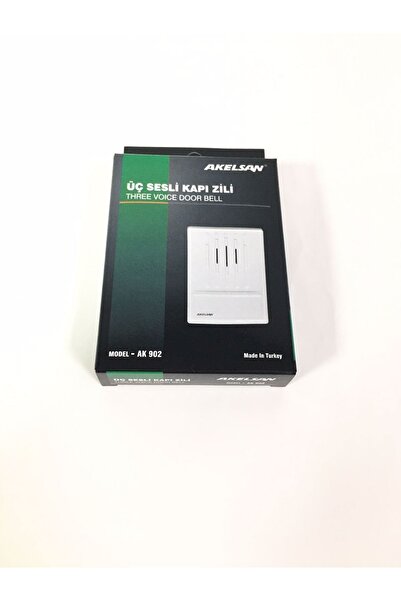 Akelsan Üç Sesli Kapı Zili