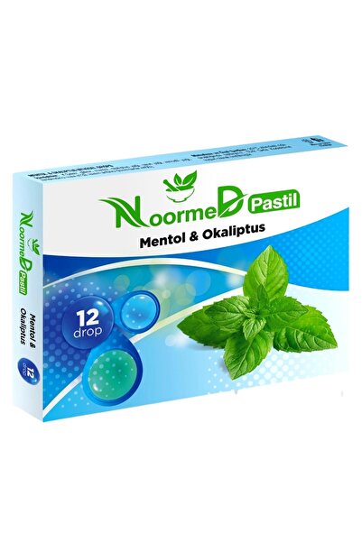 noormed Boğaz Pastili Mentol & Okaliptus 12 Pastil
