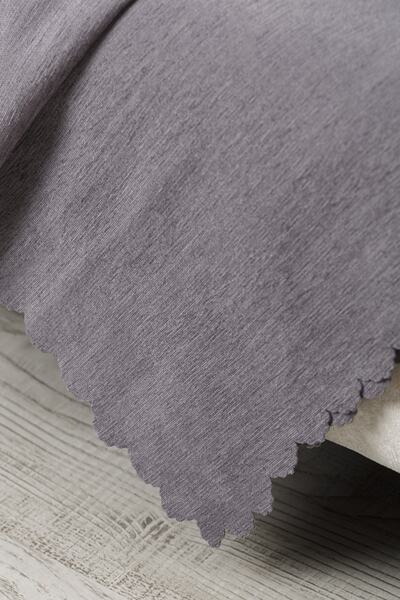 VELERDE HOME Husă de canapea extensibilă cu două fețe, antracit, care acoperă brațele