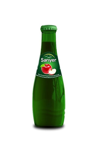 Sarıyer Gazoz Sarıyer Meyveli Maden Suyu Elmalı Cam 200 ml X24 Adet