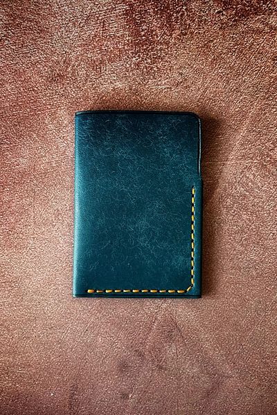 Safir Leather Ιταλική δερμάτινη θήκη για κάρτες Pueblo Lavinia (ΤΥΡΚΟΥΑΖ)