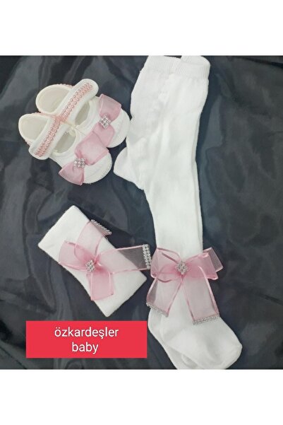 ÖZKARDEŞLER BABY مجموعة أحذية بيبي كيلوتلو جوارب باندانا