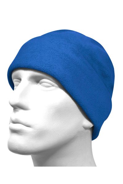 Cottonland Beretă unisex din lână polară groasă Saks Blue