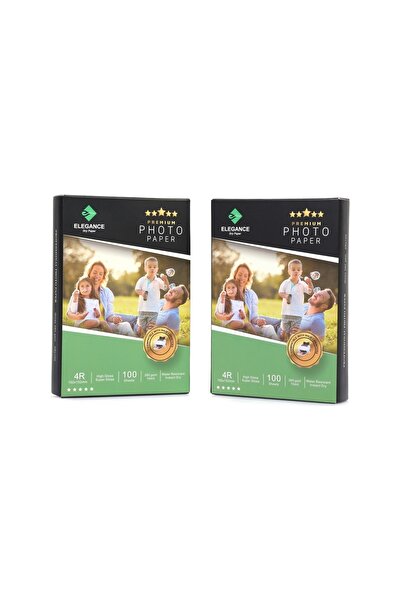 Fujifilm Elegance 4r 10x15 Cm Glossy 260gsm 200adet Fotoğraf Kağıdı 2 Li