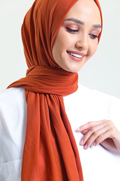 Sarar %100 Pamuk Şal / Turuncu