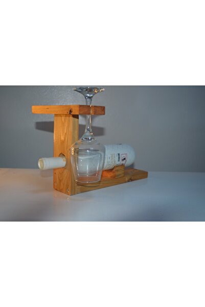 EYD TASARIM Dekoratif Ahşap Şaraplık Ve Içecek Standı