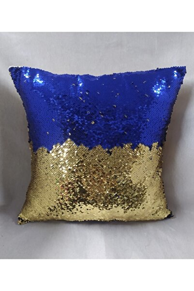 YILMAZHOME Husă de pernă decorativă cu paiete și paiete