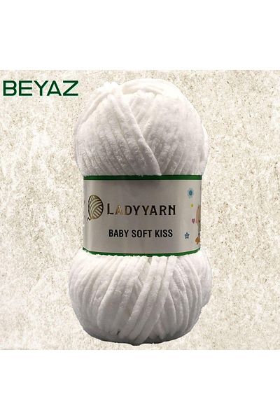 Hobimos Lady Yarn Baby Soft Kiss Velvet 100 γραμμάρια 120 μέτρα πλεξίματος χειρός