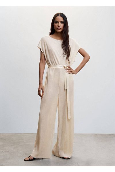 MANGO Woman Jumpsuit -- Jumpsuit
