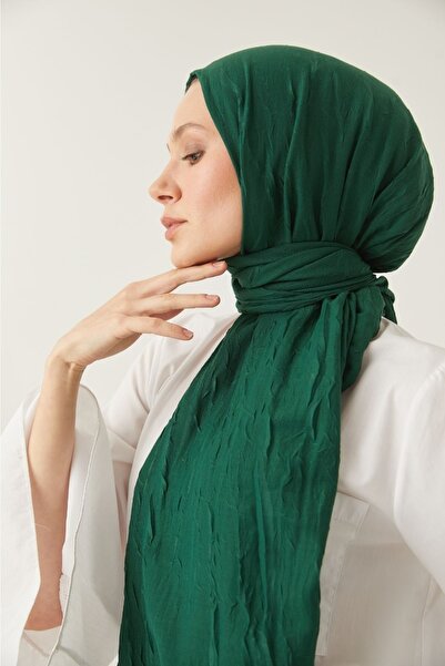 FRESCO SCARFS Women's Hijab Bamboo Scarf Shawl * Emerald Green