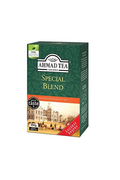 TicaretDenizi Ahmad Tea Special Blend Bergomat Aromalı Yaprak Dökme Çay 400 Gr