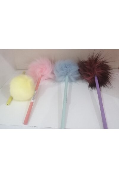 Silka Ponponlu Tüylü Kurşun Kalem 1 Adet