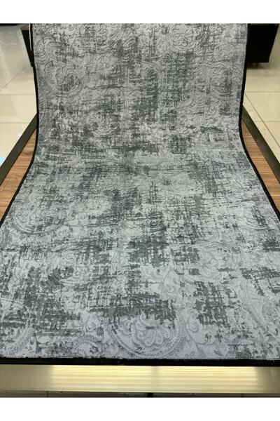 Dinarsu Kaymaz Taban Halı Yolluk Nevra Assos Gri