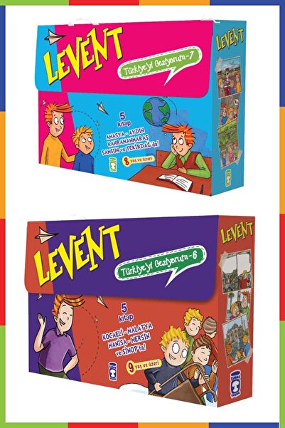 Timaş Çocuk Levent Türkiye'yi Geziyorum 7 Ve Levent Türkiye'yi Geziyorum 6 (1...