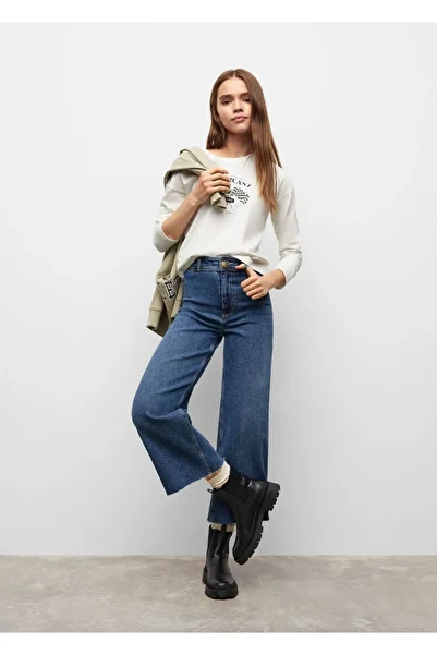 Mango Teen Tricou Alb Pentru Copii