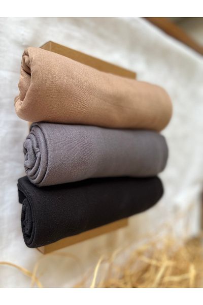 EZ STORE Combed Cotton Triple Shawl