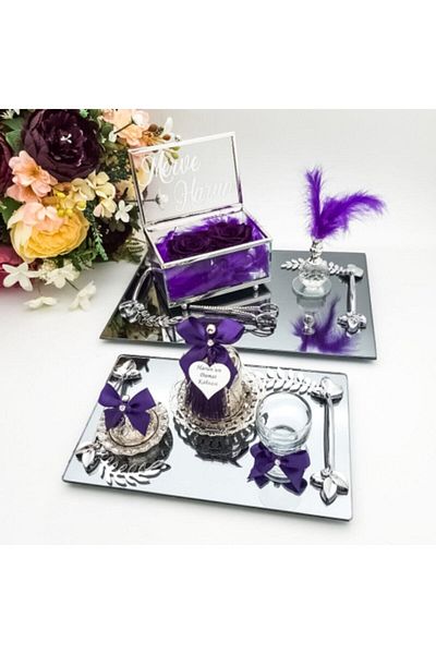 Helvacıoğlu Engagement Tray Set