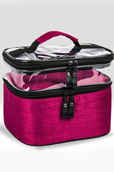 Ankaflex Professional Travel Makeup Set - Suitcase, Compartment and Transparent