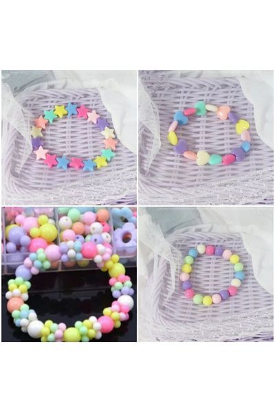 İPAR AKSESUAR Set of 4 Children's Bracelets.