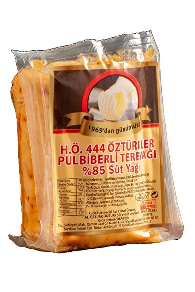 H.Ö 444 Pulbiberli Tereyağı 350 Gr