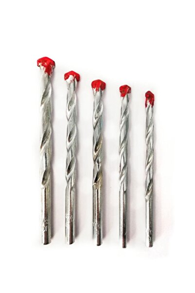 Depolife 5'li Beton Elmas Matkap Ucu Seti 6-7-8-10-12mm Matkap Beton Delme Uç...