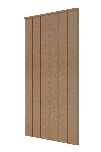 bangu Dekoratif Duvar Paneli ( 54 X 105 Cm ) Boyanabilir Ahşap 10 Mm Ham Mdf ...