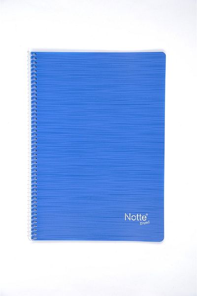 Notte غطاء بلاستيكي Spralli A5 Trend Notebook 80 ورقة مربعة