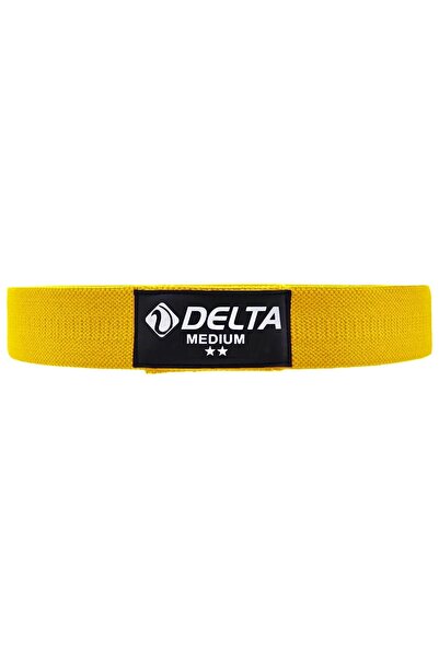 Delta شريط القرفصاء الصلب المتوسط بيلاتيس للياقة البدنية وتمارين الورك وحزام ...