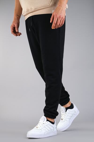 bombe Μαύρο ανδρικό φούτερ - 3 κλωστές