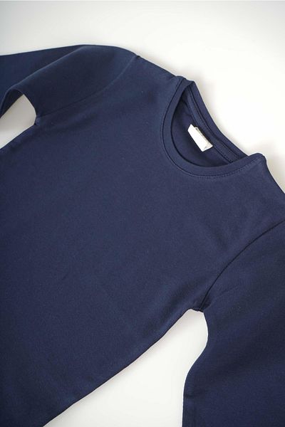 MİNİKO KİDS Girl Boy Long Sleeve Lycra Solid Color Baby Badi