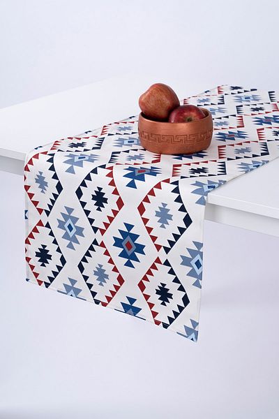 ALTINPAMUK Custom Luxury Rug Blue Runner - Water Repellent, Stain Resistant, 140X40 Runner1020