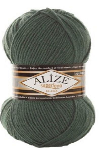 Alize Superlena Classic Green 5 Pieces Color: 469