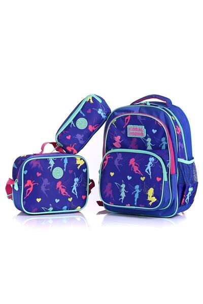 Coral High 23403 Four Compartment 3 Piece School Bag Set