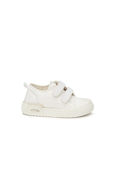 Vicco White - Luffy Lighted Linen Shoes