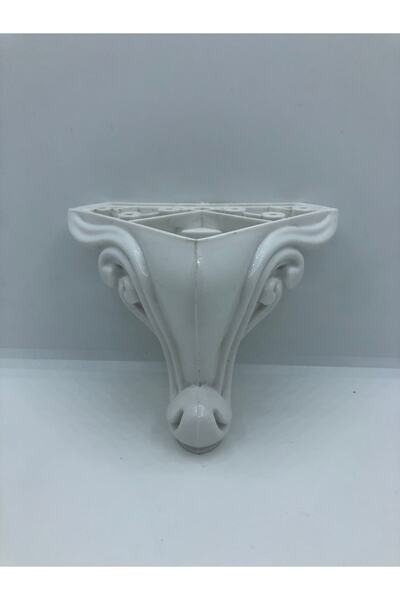 tarlasan Plastic, 10*9*9 Cm White Cabinet, seat, furniture Leg (4 Pieces)