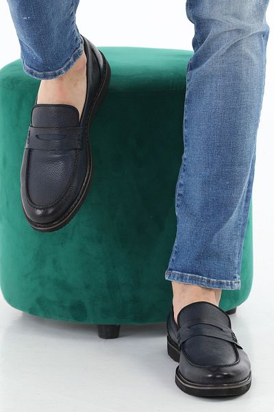 Everest M.karaca Genuine Leather Orthopedic College Classic Men's Shoes