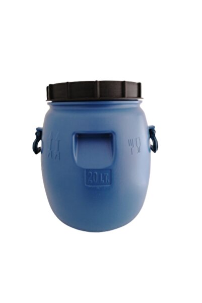 Pause Art Home 20 Litre Içi Beyaz Gıda Bidonu