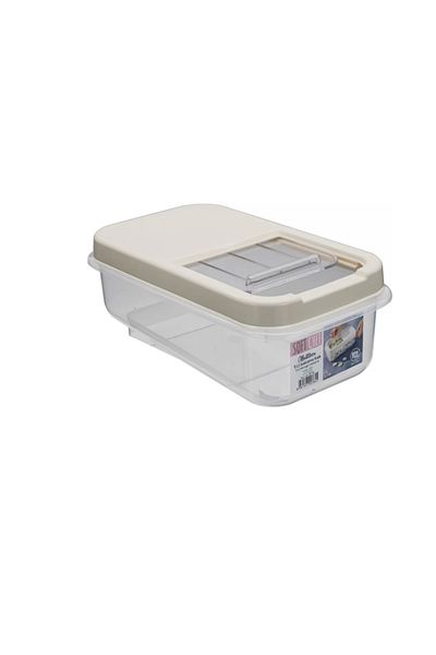 Alamut Home Multibox 10 Lt Easy Sliding Lid Multi-Purpose Food Pulses Vs Storage Container Laundry Detergent Container