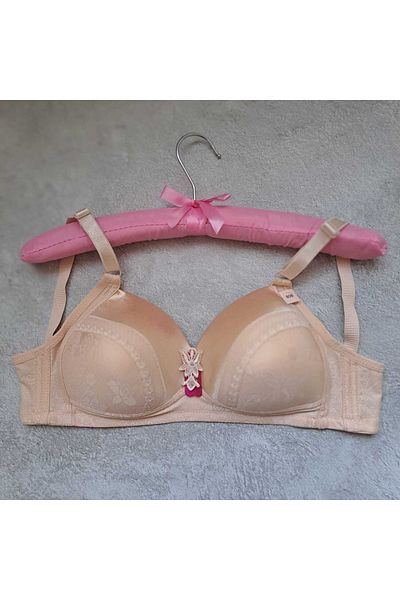 F.K Sutien de damă Sutien de mărime mare Cupă goală Sutien detaliat din dantelă Fancy Daily Confortable Underwear