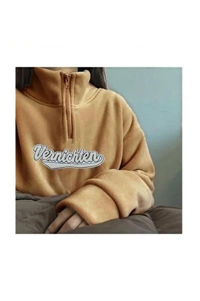 İYİ MODA Vernichten Half Fisherman Zippered Fleece