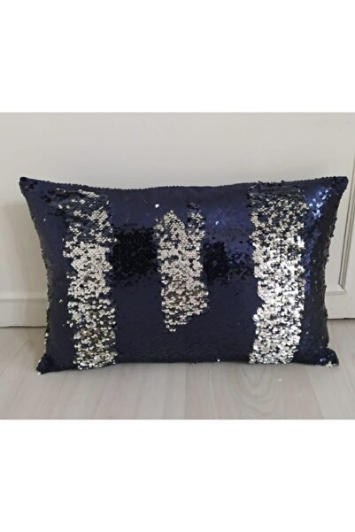 YILMAZHOME Husă de pernă decorativă dreptunghiulară cu paiete