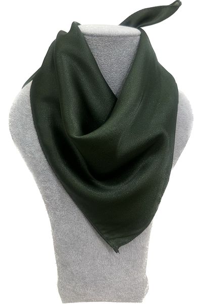 sema aksesuar Khaki Color Women's Satin Scarf - Mother's Day Gift