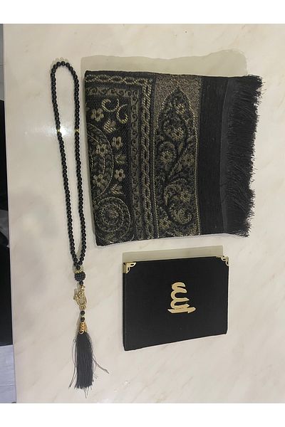 Classy Prayer Rug Rosary Yasini Şerif Set