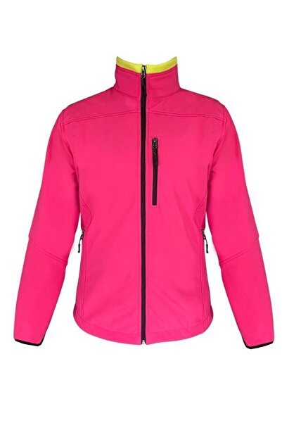 ESER İŞ GÜVENLİĞİ Softshell Mont Pembe - Slim Fit