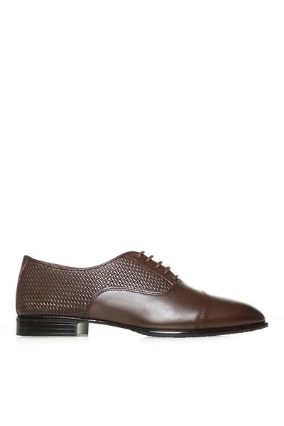 Fabrika Men's Leather Mink Classic Katanya Shoes