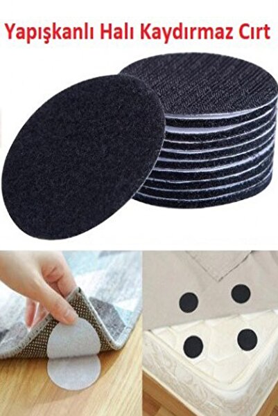 MOBEE Halı Kilim Kaydırmaz Cırt Cırtlı Bant 10 Adet