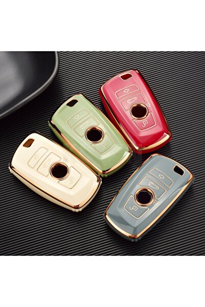 WEAL WORLD حافظة مفاتيح أوتوماتيكية متوافقة مع Bmw F10 F20 F30 X3 X4 G20 G30 ...