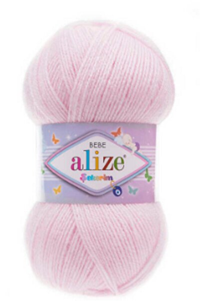 Alize Şekerim Bebe Light Pink 5 Pieces Color: 185